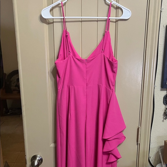 DO+BE Pink Ruffled Jumpsuit - Picture 4 of 6